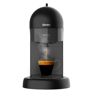Cecotec Cumbia Capricciosa Black Cafetera Expresso Compatible con Capsulas - Potencia 1100W - Presion 19bar - Deposito de 600ml