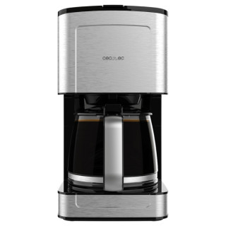Cecotec Coffee 56 Heat Cafetera de Goteo para 12 Tazas - Potencia 800W - Capacidad 1.3L - Temperatura Regulable - Acabados en Ac
