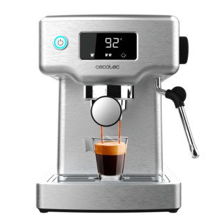 Cecotec Power Espresso 20 Barista Compact Cafetera Expresso - 1465W - Termoblock - Presion 20bar - Deposito 1.8L - Temperatura R