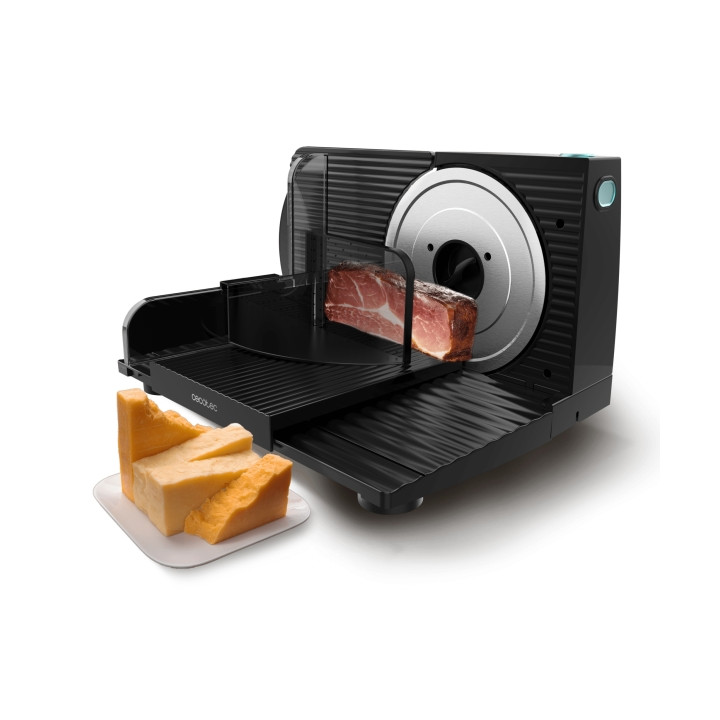 Cecotec Rock’nCut Shuriken Cortafiambres Plegable - Potencia 150W - Cuchilla de Acero Inoxidable - Plastico Altamente Resistente