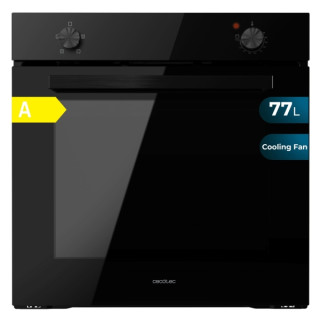 Cecotec Bolero Hexa C126000 Black A Horno Convencional Integrable - Potencia 2800W - Capacidad 77L - Temperatura Regulable - Pue