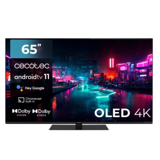 Cecotec TV Cecotec Z1 series ZOU10065 Smart TV de 65" Oled 4K UHD HDR10 - 120Hz - Android TV 11 - HDMI 2.1 - Chromecast - Sonido