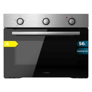 Cecotec Bolero Hexa C134500 Inox A Horno Convencional Integrable - Potencia 2800W - Capacidad 56L - Temperatura Regulable - Puer
