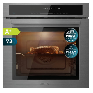 Cecotec Bolero Hexa SM406000 Line A+ Horno Integrable con Microondas - 2900W - Capacidad 72L - Temperatura Regulable - Acero Ino