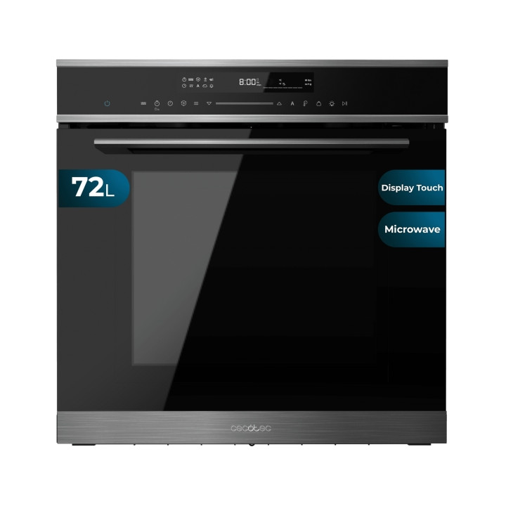Cecotec Bolero Hexa MWO706000 Line Horno Integrable con Microondas - 2880W - Capacidad 72L - Temperatura Regulable - Control Tac