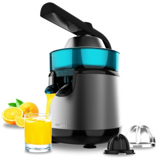 Cecotec EssentialVita Hyden 120 Hybrid Exprimidor Electrico de Brazo - Potencia 120W - Capacidad 250ml - Boquilla Antigoteo - Ac