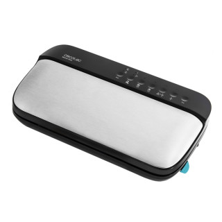 Cecotec Sealvac Steel Envasadora al Vacio - 120W - Presion 0.9 Bar - Succion 95kPa - Incluye Accesorios - Silencioso - Admite Bo