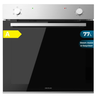 Cecotec Bolero Hexa C126001 Line A Horno Convencional Integrable - Potencia 2800W - Capacidad 77L - Puerta de Cristal Doble - 5