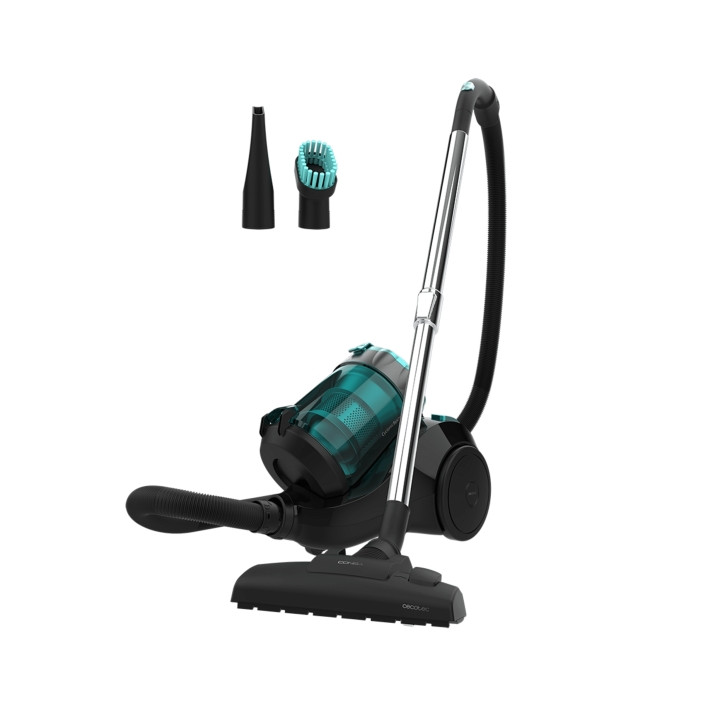 Cecotec Conga Rockstar Multicyclonic Aspiradora de Trineo sin Bolsa - Potencia 800W - Succion hasta 20kPa - Deposito de 2.5L - I