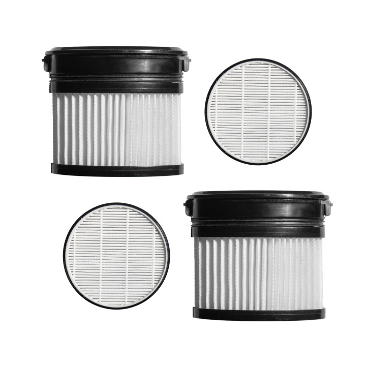 Cecotec Pack de 2 Filtros para Conga Rockstar 10000 Nebula Station - Color Blanco y Negro