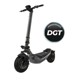 Cecotec Bongo serie doble Z85 Patinete Electrico con Intermitentes - 2200W - Autonomia 85km - Ruedas 10.5" - Doble Suspension -