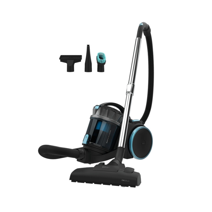 Cecotec Conga Rockstar Multicyclonic XXL Aspiradora de Trineo sin Bolsa - Potencia 800W - Succion hasta 20kPa - Deposito de 4L -