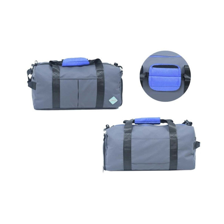 Lagart Bolsa Deportiva con Compartimento para Zapatillas - Asas de Mano con Refuerzo - Bandolera Ajustable - Medidas 46x29x23cm