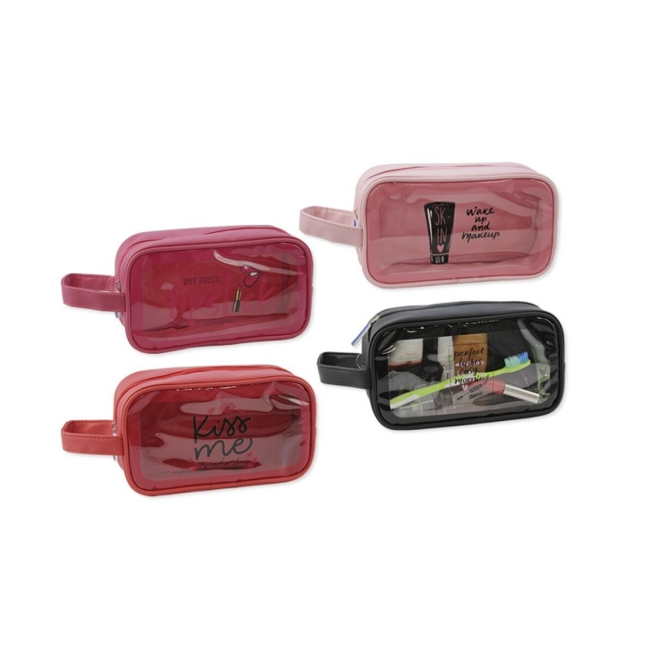 Lagart Make Up Neceser con Ventana Transparente - Asa de Transporte - Fabricado en PVC - Medidas 22x18x8cm - Diseños Surtidos