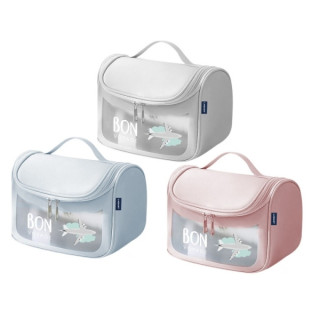 Lagart Neceser de Viaje - Bolsillo Interior - Asa de Transporte - Fabricado en PVC Facil de Limpiar - Medidas 22x19x16cm - Color