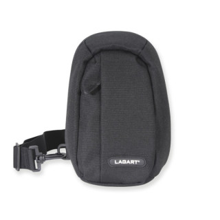 Lagart Bandolera Cruzada - Bolsillo Central - Cinta Ajustable - Medidas 16.5x24x9cm - Color Negro