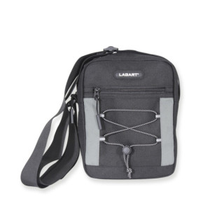 Lagart Bandolera - Compartimento Principal y Bolsillo Central con Cierre de Cremallera - Correa Ajustable - Medidas 18.5x24x7cm