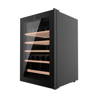 Cecotec Bolero GrandSommelier 4850 Black Compressor Vinoteca 48 Botellas - Capacidad 125L - Silencioso 42dB - Luz LED - Pantalla