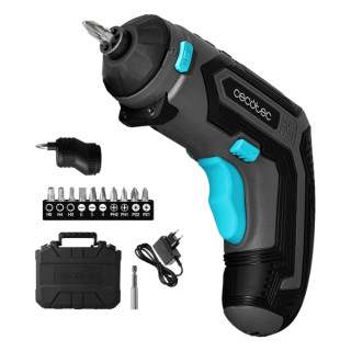 Cecotec PowerGyro 3500 X-treme Set Atornillador Inalambrico - Autonomia hasta 60min - Velocidad 200rpm - Bateria 4V 1.500mAh - s