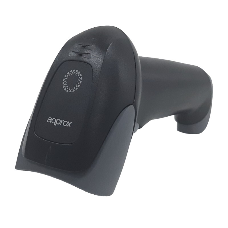 Approx Lector de Codigos de Barras Inalambrico 1D/2D Bluetooth - Indicador LED y Beeper - Velocidad de Escaneo 30fps - Disparo Approx Lector de Codigos de Barras Inalambrico 1D/2D Bluetooth - Indicador LED y Beeper - Velocidad de Escaneo 30fps - Disparo