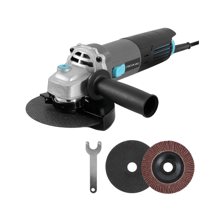 Cecotec RadialPower 780 Filtra Radial de 115mm - 780W - Velocidad 12.000rpm - Mango de Doble Posicion - Filtros Traseros - Rosca