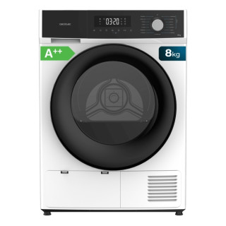 Cecotec Bolero Dresscode Dry 8300 Secadora con Bomba de Calor de 8kg - 15 Programas - Inicio Programable - Bloqueo de Seguridad