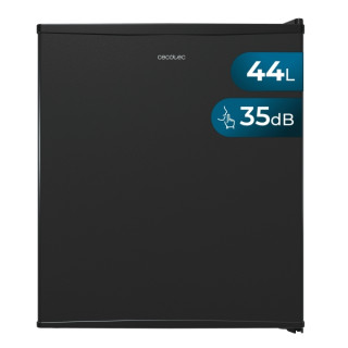 Cecotec Bolero CoolMarket BC SD 47 Black Nevera Minibar - Capacidad 44L - Temperatura Regulable hasta 3ºC - Silencioso 35dB - Lu