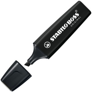 Marcador stabilo boss original naturecolors - negro stabilo 70/46