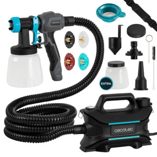 Cecotec PerfectPaint 800 EasyGo Equipo de Pulverizacion de Pintura - 800W - 18kPa - Control Caudal hasta 1000Ml/min - Deposito 8