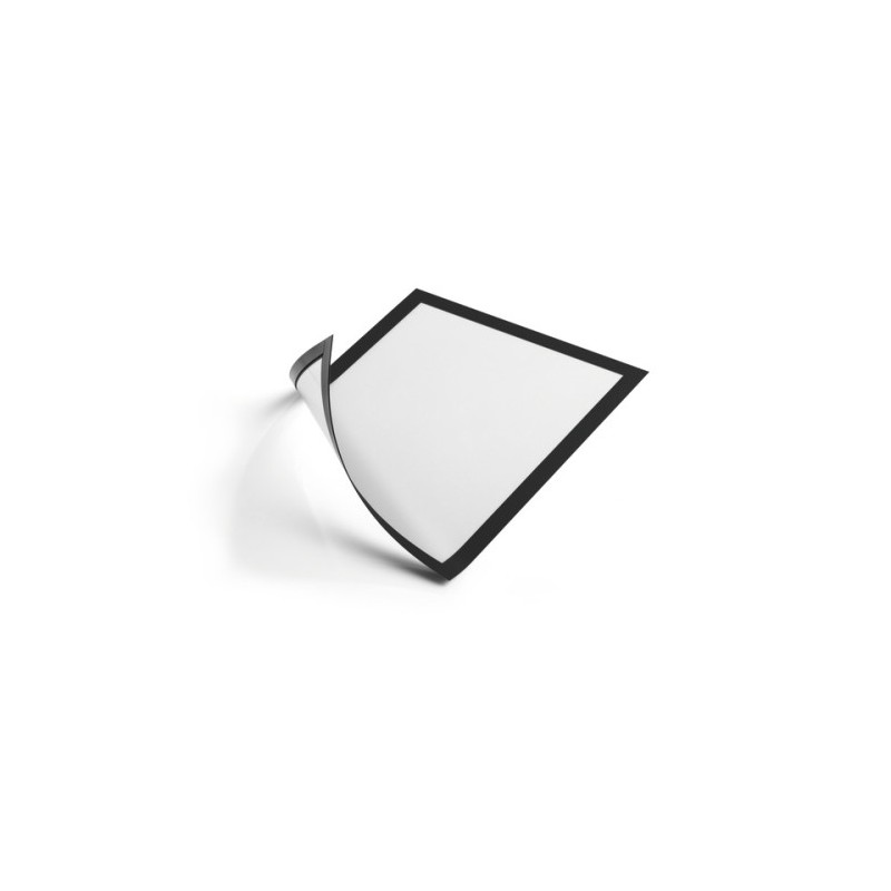 Pack 5 marcos informativos duraframe® magnetic a4 negro durable 486901