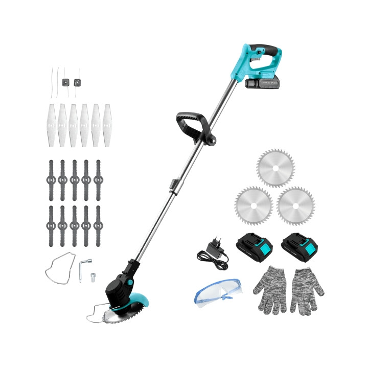 Cecotec Desbrozadora FastCut 3000 Freemove Desbrozadora Cortaborders Multifuncion - 650W - 2.000mAh - Incluye Accesorios - Multi