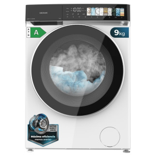 Cecotec Bolero DressCode 9970 Direct Drive Lavadora de Carga Frontal - Capacidad 9kg - Velocidad 1400rpm - Puerta XXL - 11 Progr