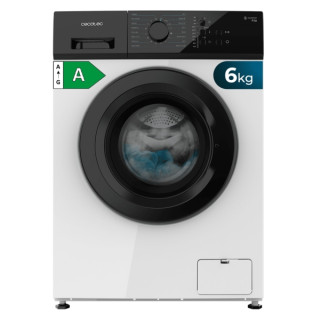 Cecotec Bolero DressCode 620 Inverter Lavadora de Carga Frontal - Capacidad 6kg - Velocidad 1000rpm - Temperatura Regulable - Mo