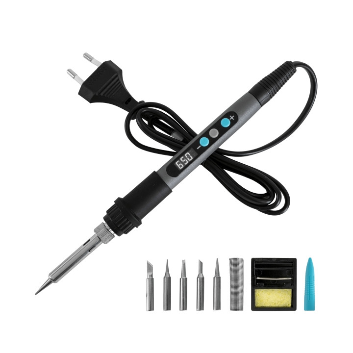 Cecotec PrecissionSoldier 650 Vision Soldador de Precision - 100W - Pantalla Digital - Incluye Accesorios - Temperatura Regulabl