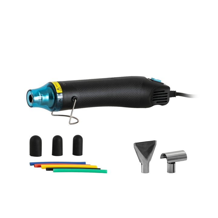 Cecotec HellGun 200 Pistola de Calor - 450W - Cable 1.5m - Temperatura hasta 570ºC - Color Negro