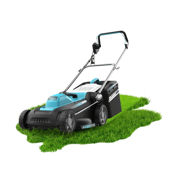 Cecotec Terrenator 360 Flex Z Cortacesped Electrico - 1500W - Capacidad 40L - Velocidad 3400rpm - Deposito de 40L - Ancho de Cor