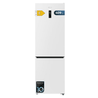 Cecotec Bolero CoolMarket Combi 409 White E Frigorifico Combi - Capacidad 409L - Compresor Inverter - Congelacion Ultrarapida -