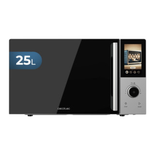 Cecotec Convection 2500 Touch Microondas con Grill - 900W - Capacidad 25L - Pantalla Digital - Plato de 315mm - Control Tactil -
