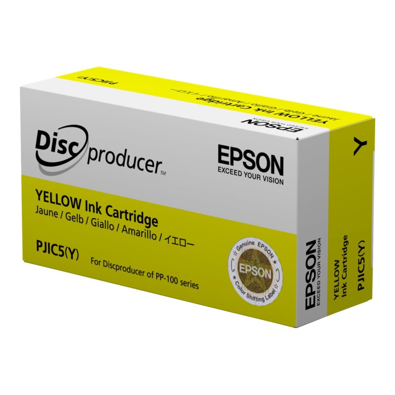 Epson PJIC5/ PJIC7 Amarillo Cartucho de Tinta Original - C13S020692/C13S020451 Epson PJIC5/ PJIC7 Amarillo Cartucho de Tinta Original - C13S020692/C13S020451