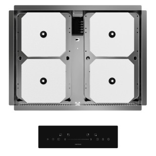 Cecotec Bolero Squad I 4300 Invisible FullFlex Cocina de Induccion Bajo Encimera - 7200W - Temporizador - Funcion Booster - 9 Ni