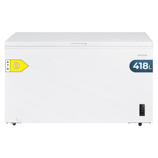 Cecotec Bolero CoolMarket Chest 418P White E Congelador Horizontal Convertible - Capacidad 418L - Temperatura Regulable - Doble