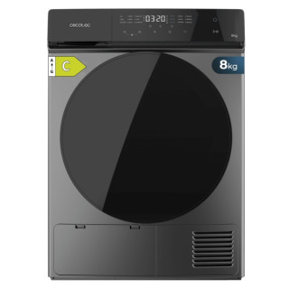 Cecotec Bolero DressCode Dry 8400 Inverter Steel Secadora con Bomba de Calor de 8kg - 15 Programas - Tambor de Acero Inoxidable