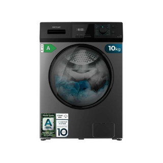 Cecotec Bolero DressCode 10411 Inverter Steel Lavadora de Carga Frontal - 1950W - Capacidad 10kg - Velocidad 1400rpm - Acero Ino