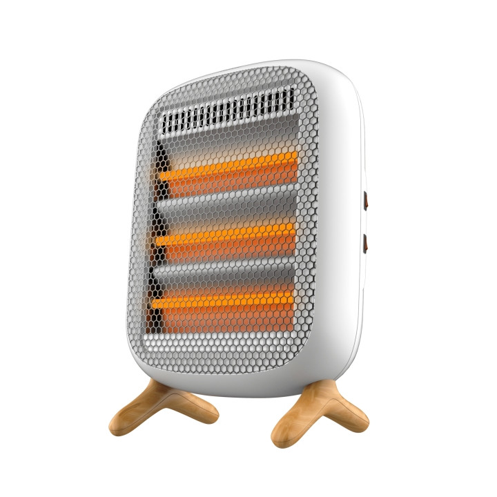 Cecotec ReadyWarm 1200 Infrared Calefactor por Infrarrojos - 1200W - 3 Niveles - Sensor Antivuelco - Asa de Transporte - Color B