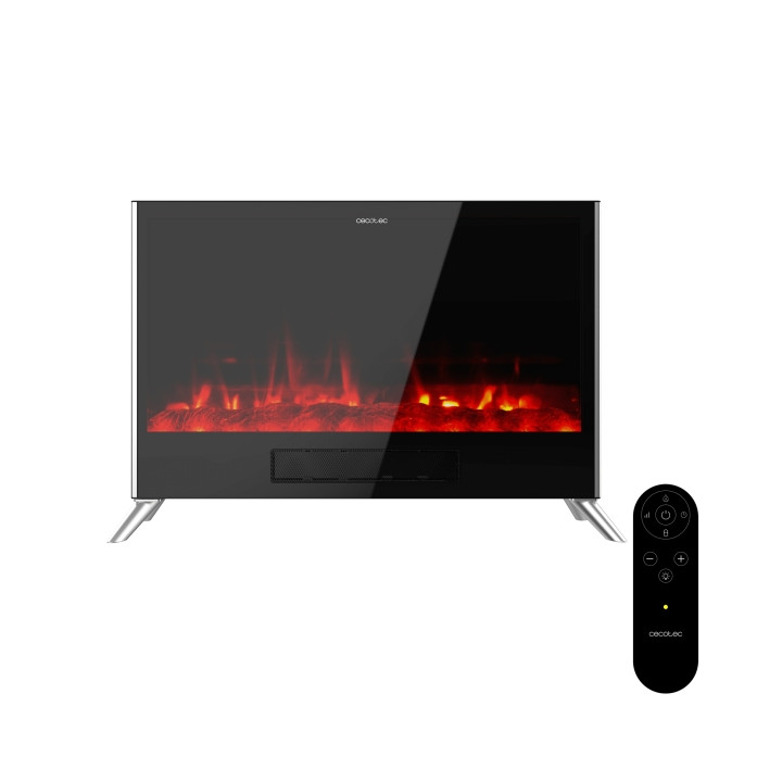 Cecotec ReadyWarm 7500 3in1 Total Flames Chimenea Electrica - 2000W - Temperatura Regulable - Temporizador - Apagado Automatico