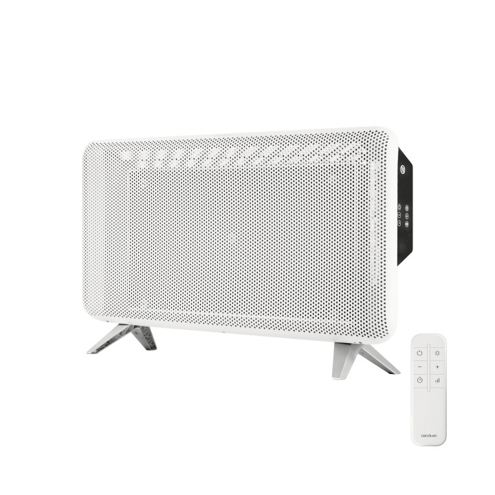 Cecotec ReadyWarm 2000 Graphene Calefactor de Grafeno - 1800W - Temperatura Regulable - Temporizador - Apagado Automatico - Cobe