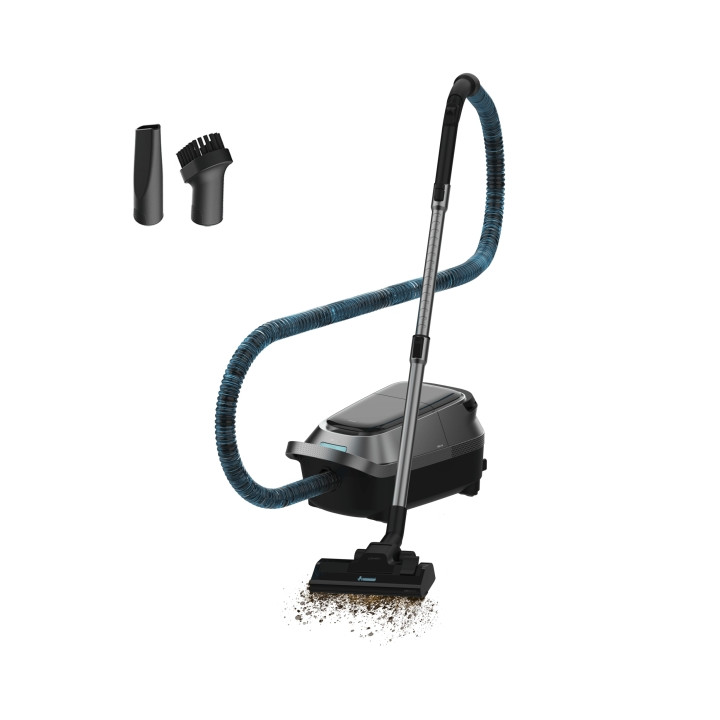 Cecotec Conga Powerbag 5000 ProStyle Aspirador de Trineo - 890W - Deposito de 5L - Cable 6m - Pantalla Digital - Incluye Accesor