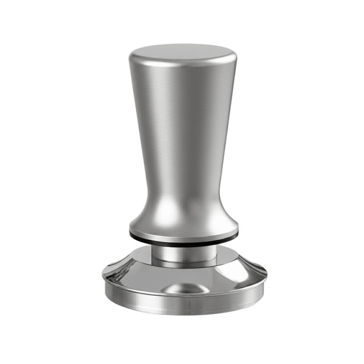 Cecotec Baristeo Tamper58 Prensador Espresso de 58mm - Resorte Incorporado - Acero