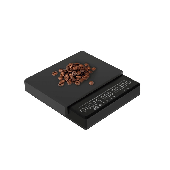 Cecotec Baristeo Scale Bascula de Cafe - Precision de 0.1g - Antideslizante - Bascula - Rango hasta 2kg - Pantalla Digital - Col