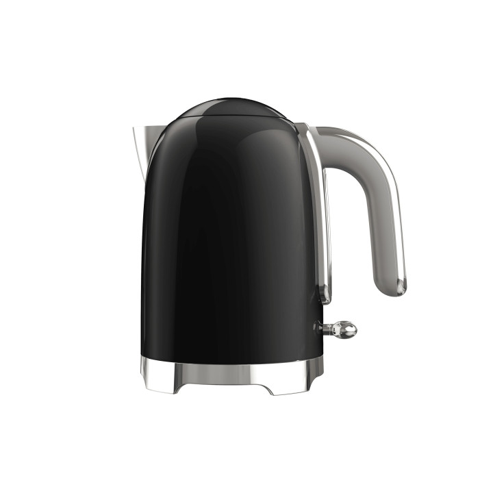 Cecotec Thermosense Oval Black Hervidor de Agua - 2200W - Capacidad 1.7L - Filtro Antical - Acero Inoxidable - Apagado Automatic